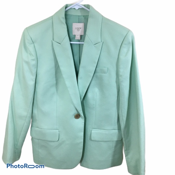 J. Crew Factory Jackets & Blazers - J Crew Factory Blazer Sz 6 Mint Green